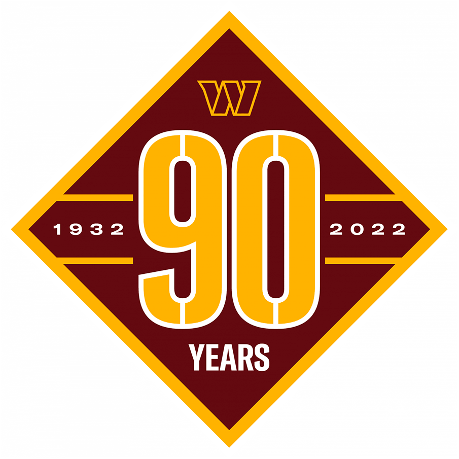 Washington Commanders 2022 Anniversary Logo DIY iron on transfer (heat transfer)